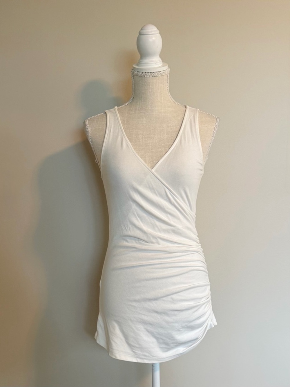 Express White Tank Top